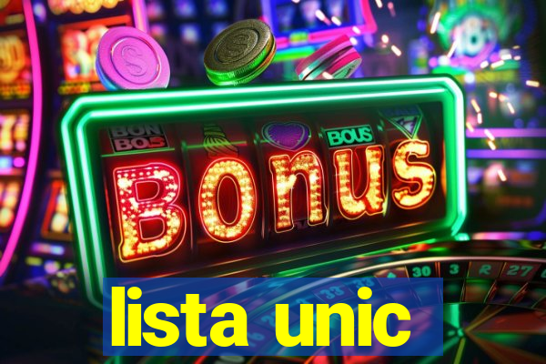 lista unic