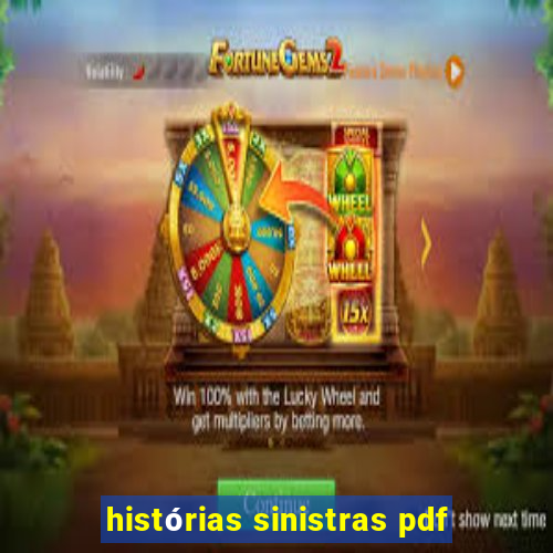 histórias sinistras pdf