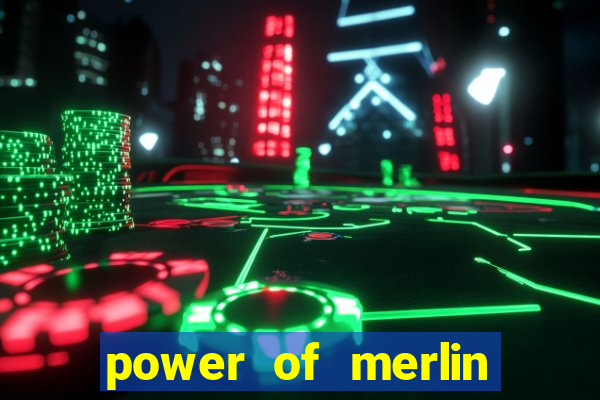 power of merlin megaways slot