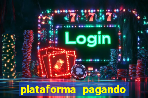 plataforma pagando no cadastro tigre