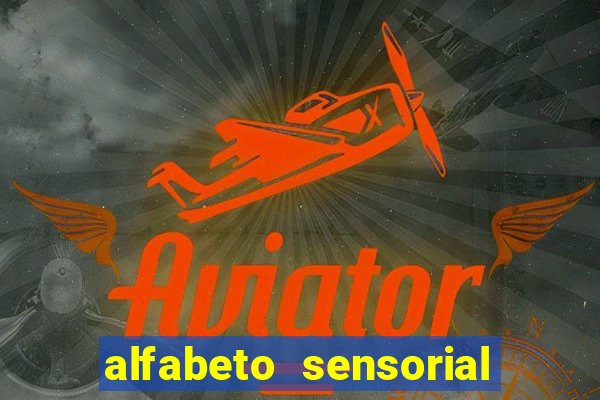 alfabeto sensorial para imprimir