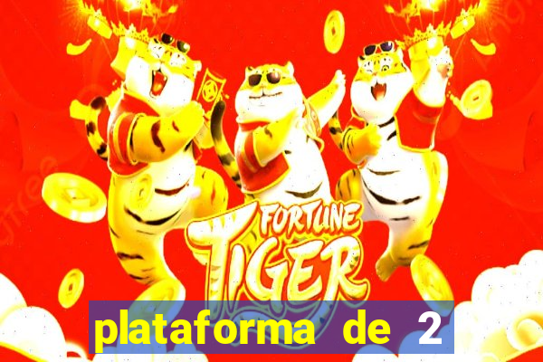 plataforma de 2 reais fortune tiger