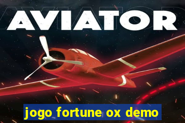 jogo fortune ox demo