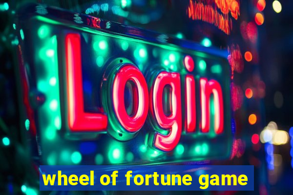 wheel of fortune game