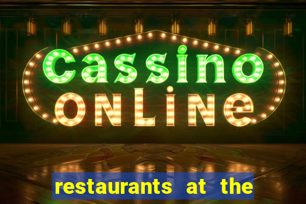 restaurants at the venetian casino