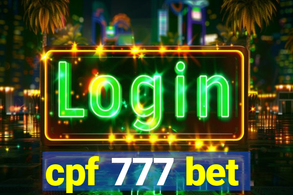 cpf 777 bet