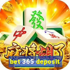 bet 365 deposit