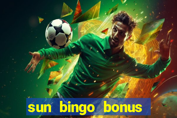 sun bingo bonus terms and conditions