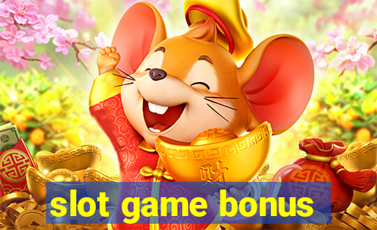 slot game bonus