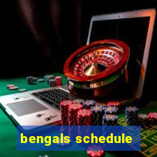 bengals schedule