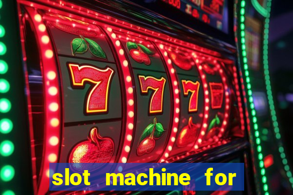 slot machine for home bar