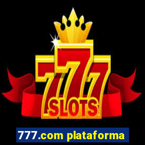 777.com plataforma