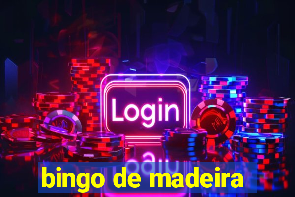 bingo de madeira