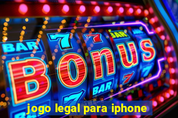 jogo legal para iphone