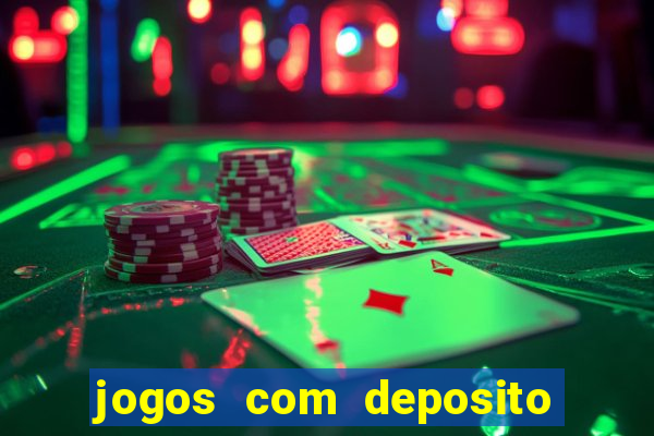 jogos com deposito minimo 1 real