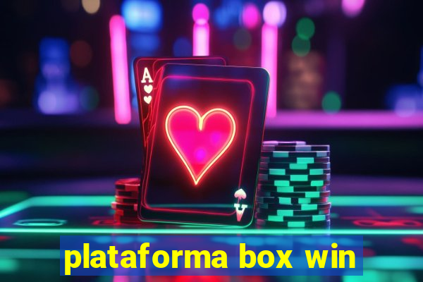 plataforma box win