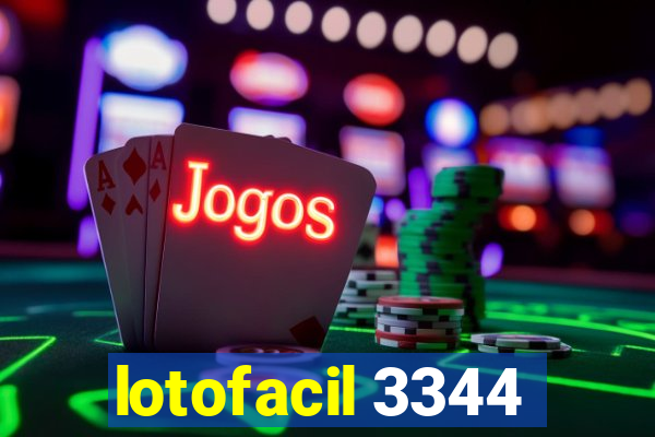 lotofacil 3344