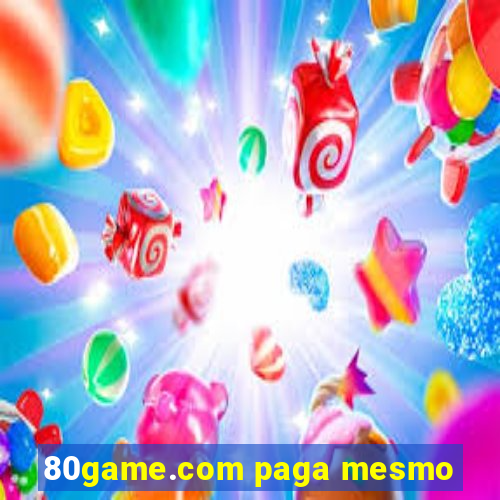 80game.com paga mesmo