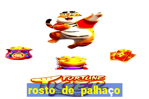 rosto de palhaço para imprimir