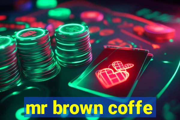 mr brown coffe