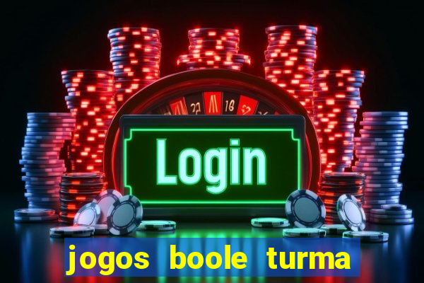 jogos boole turma da m么nica