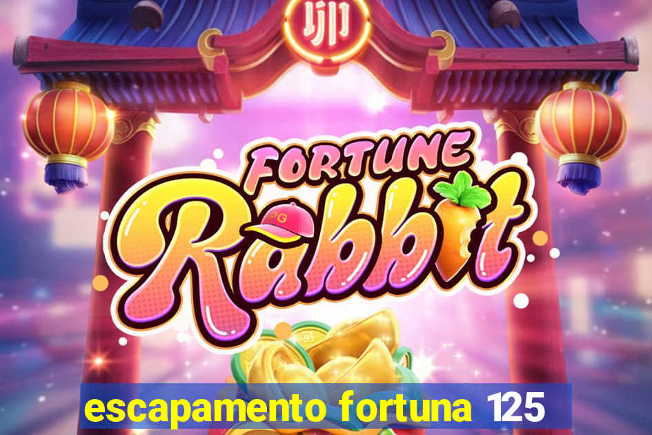 escapamento fortuna 125