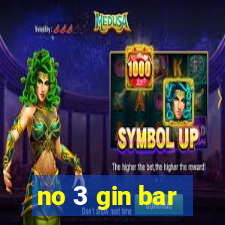 no 3 gin bar