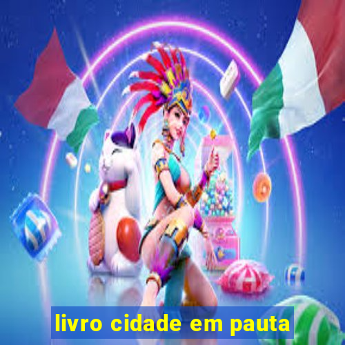 livro cidade em pauta