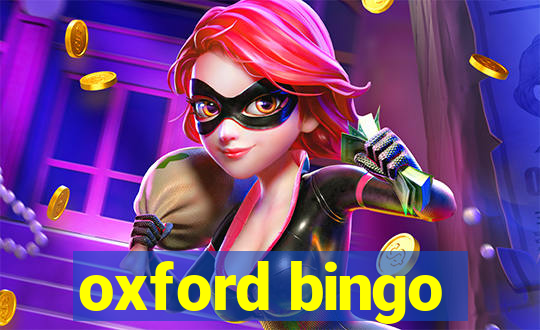 oxford bingo