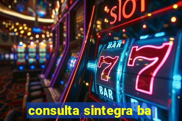 consulta sintegra ba