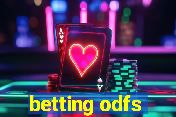 betting odfs