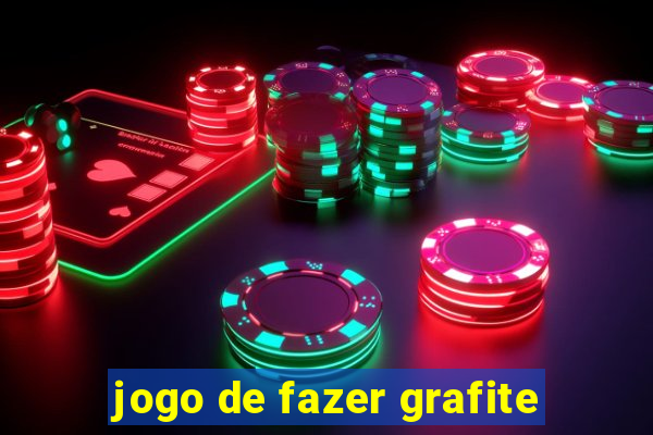 jogo de fazer grafite