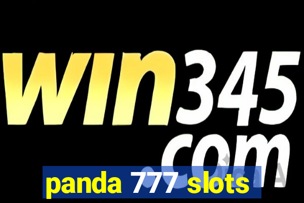 panda 777 slots