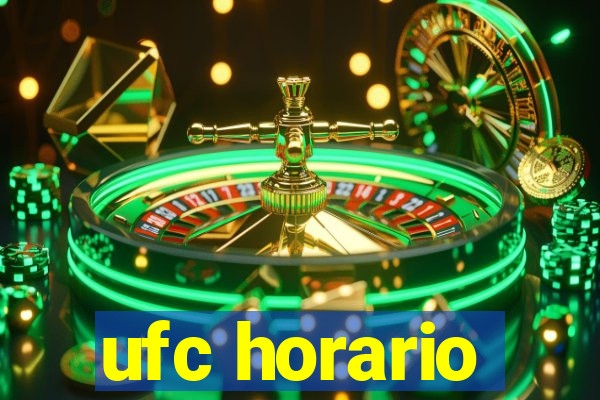 ufc horario