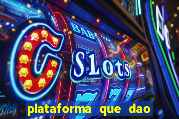 plataforma que dao bonus sem deposito