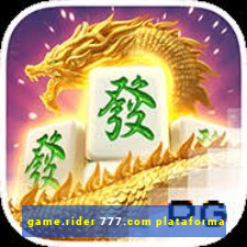 game.rider 777.com plataforma