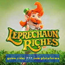 game.rider 777.com plataforma