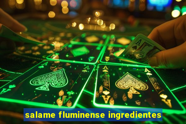 salame fluminense ingredientes