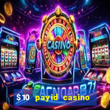 $10 payid casino no deposit bonus australia