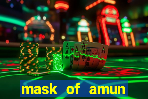 mask of amun online slot