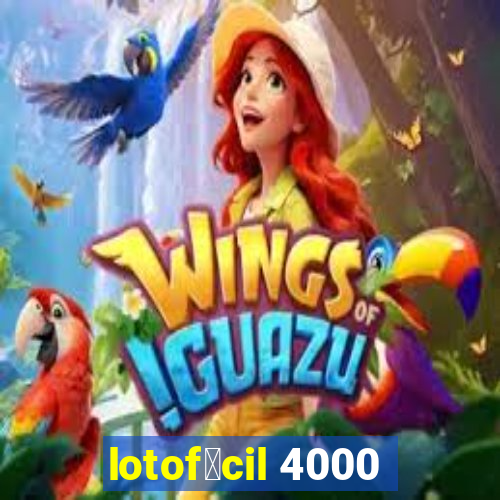 lotof谩cil 4000