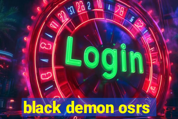 black demon osrs