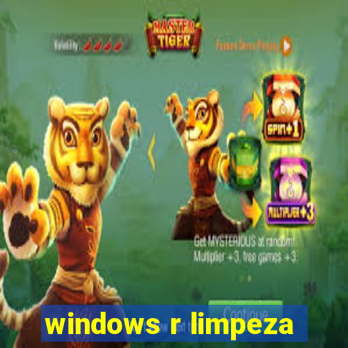 windows r limpeza