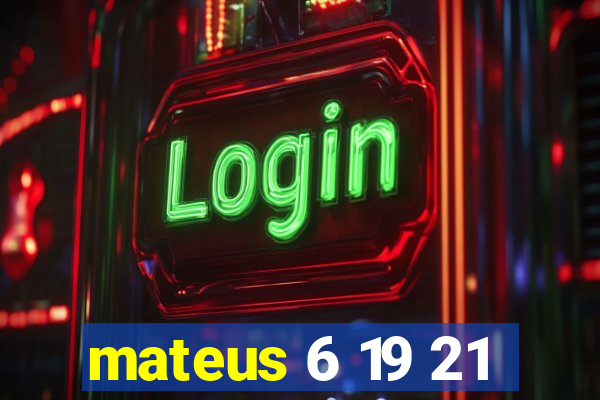 mateus 6 19 21