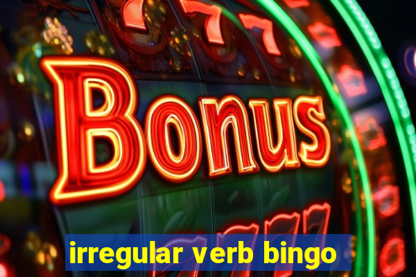 irregular verb bingo