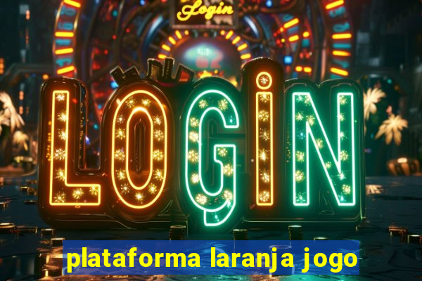 plataforma laranja jogo