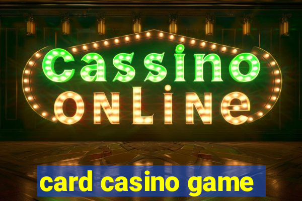 card casino game