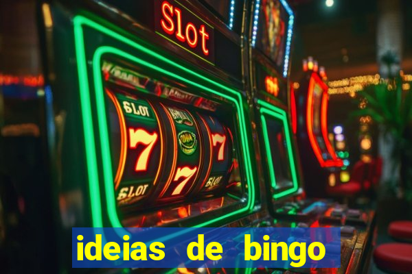 ideias de bingo para o natal