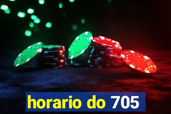 horario do 705