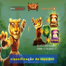 classificação da mostbet